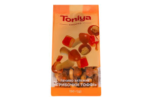 Печенье затяжное Грибочки тоффи Toniya м/у 150г