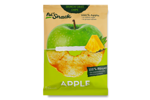 Чипси яблучні з ананасом hiSnack м/у 20г