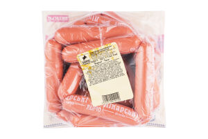 Сосиски из мяса птицы Докторские Ранчо 1с кг