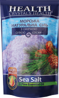 Сіль для ванн з ефірною олією сосни Crystals Health 500г