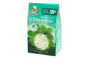 Посипка кондитерська фігурна Свіжа м'ята Добрик к/у 50г