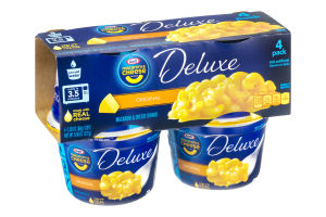 Kraft Macaroni & Cheese Deluxe Original - 4 PK