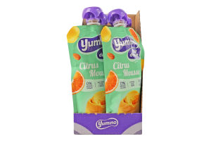 Десерт фруктовий з мигдалем та корицею пастеризований Citrus Mousse Yumino д/п 160г