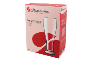 Келих д/пива Вайсен 415мл 2шт Pasabahce