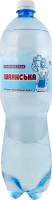 Вода минеральная сильногазированная лечебно-столовая Шаянська п/бут 1.5л