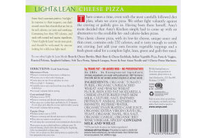 Amy's Light & Lean Cheese Pizza