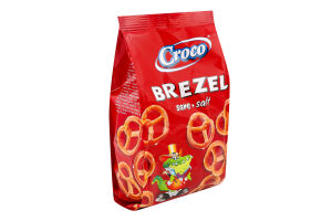 Соломка фігурна солена Brezel Croco м/у 80г