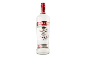 Горілка 1л 40% Red Smirnoff пл
