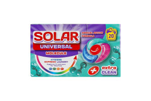 Капсули для прання Solar Universal Molecule