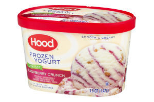 Hood Frozen Yogurt Low Fat Raspberry Crunch