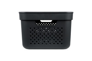 Корзина Simple 15л граніт Алеана