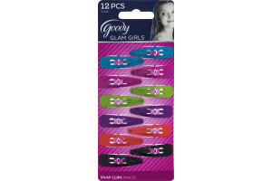 Goody Glam Girls Snap Clips - 12 CT