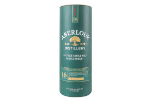 Виски 700мл 40% шотландский односолодовый 16YO Aberlour тубус