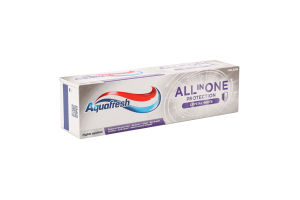 Паста зубная Crystal White All in One Protection Aquafresh 75мл