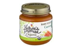 Nature's Promise Organic Baby Food Carrot 6m+
