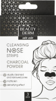 Смужки для носу очищаючі з бамбуковим вугіллям Beautyderm 3шт