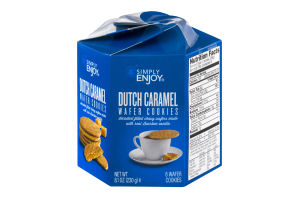 Simply Enjoy Dutch Caramel Wafer Cookies - 8 CT