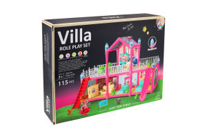 Набор игрушечный для детей от 3-х лет с аксессуарами 50х32см №VA266600 Вилла двухэтажная Great Fortune 1шт