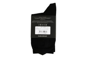 Носки из шерсти Меринос The Pair of Socks №1P-11WOOL-BLK 36-40 черный