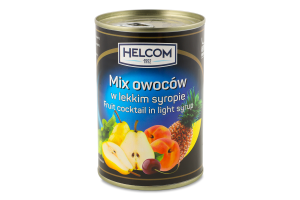 Коктейль фруктовий у сиропі Helcom з/б 425г