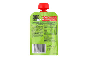 Пюре для дітей від 5міс фруктове Яблуко-манго Baby Bob Snail д/п 90г