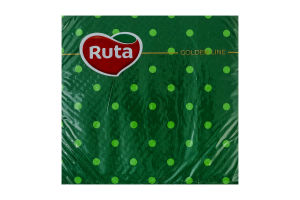 Серветки паперові з друком 2-х шарові 33х33см Флора Ruta 20шт