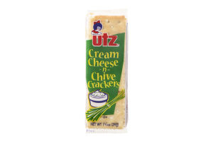Utz Cream Cheese-n-Chive Crackers - 6 CT