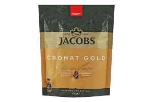 Кава розчинна сублімована Cronat Gold Jacobs д/п 100г