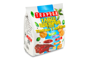 Мини-хлебцы пшеничные Телятина с аджикой Trapeza м/у 90г