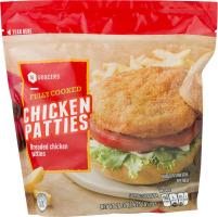 SE Grocers Fully Cooked Chicken Patties