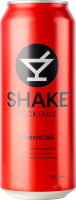 Напиток слабоалкогольный 500мл 7% сильногазированный Pornstar Cocktails Shake ж/б