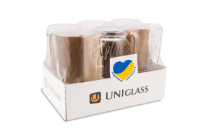 Склянка Призма 245мл 6шт 51057-SC6B8 Юнігласс