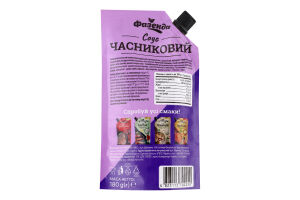 Соус Чесночный Фазенда д/п 180г