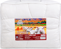 Ковдра дитяча вовняна стьобана 140*105см Ярослав