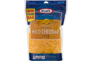 Kraft Natural Cheese Shredded Cheese Mild Cheddar