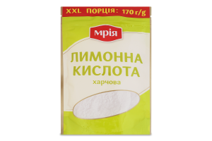 Кислота лимонная Мрія м/у 170г