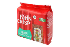 Хлебцы ржаные цельнозерновые с ржаными отрубями Hi-fibre Finn Crisp м/у 200г