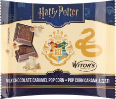 Шоколад молочний Witor's з карамельним попкорном