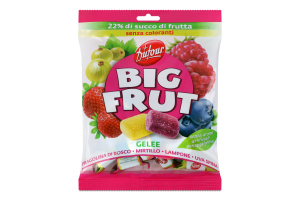 Цукерки Dufour ягідний мікс желейні