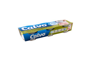 Тунець в оливковій олії Calvo к/у 3х65г