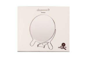 Дзеркало двостороннє нержавіюча сталь d13см №CY5656560 Eleganza 1шт