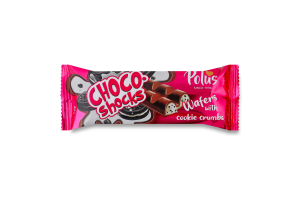 Вафли с крошкой печенья Choco-Shocks Polus м/у 45г