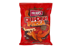 Herr's Cheese Curls Deep Dish Pizza Flavor