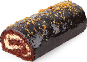 Рулет шоколадний з ірискою ваг