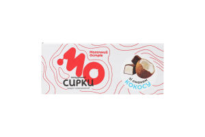 Сырок глазированный 26% молокосодержащий с сахаром со вкусом кокоса Молочний острів к/у 215г