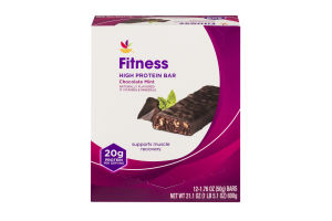 Ahold Fitness High Protein Bar Chocolate Mint - 12 CT