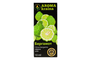 Олія ефірна Aroma kraina Бергамот 10мл