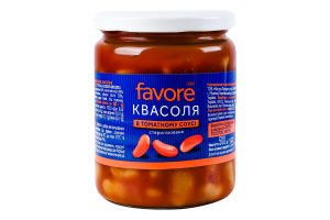 Квасоля Favore в томатному соусі