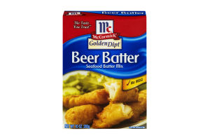 McCormick Golden Dipt Seafood Batter Mix Beer Batter