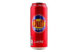 Пиво Duff Lagerbier Hell світле фільтроване з/б